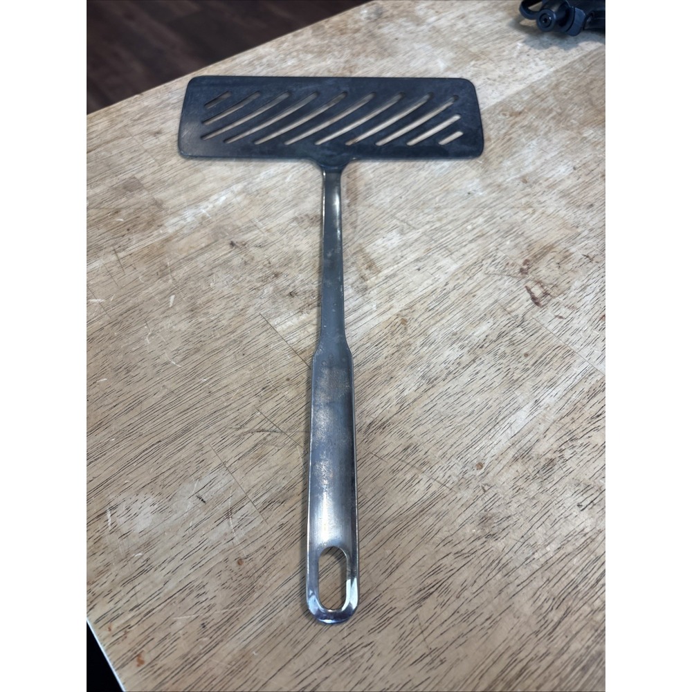 Norpro Stainless Steel Fish Turner Slotted Spatula 18/10 Metal 13.5in x 8in